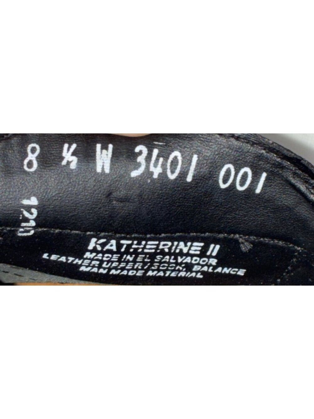 Bass Weejuns Black Leather Penny Loafers Katherine II Classic Slip-On Dress Shoe - Picture 7 of 10
